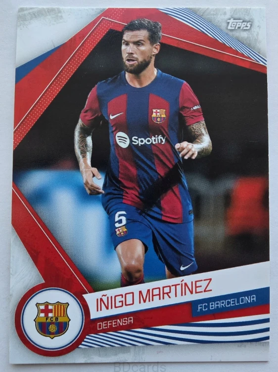 2023 Topps Fan Set Ingo Martinez FC Barcelona /A