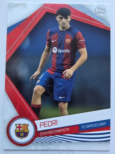 2023 Topps Fan Set Pedri FC Barcelona /A