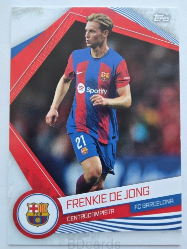 2023 Topps Fan Set Frenkie de Jong FC Barcelona /A