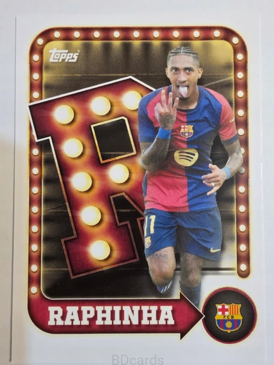 2025-26 Topps Tin Collector Raphinha Fc Barcelona /A