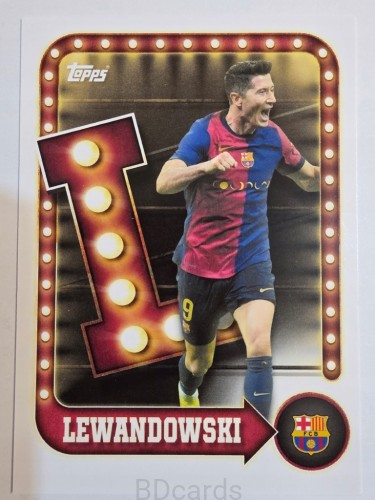2025-26 Topps Tin Collector Robert Lewandowski Fc Barcelona /A