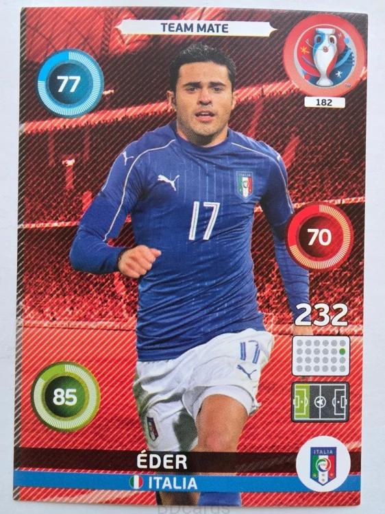 2016 Panini Euro Eder Włochy Nr 182 /W11