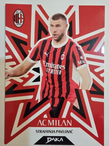 2025-26 Daka Strahinja Pavlovic AC Milan /A