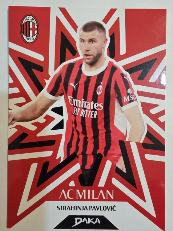 2025-26 Daka Strahinja Pavlovic AC Milan /A