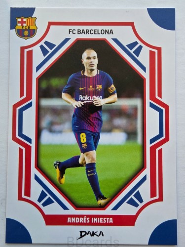 2025-26 Daka Andres Iniesta Fc Barcelona /A