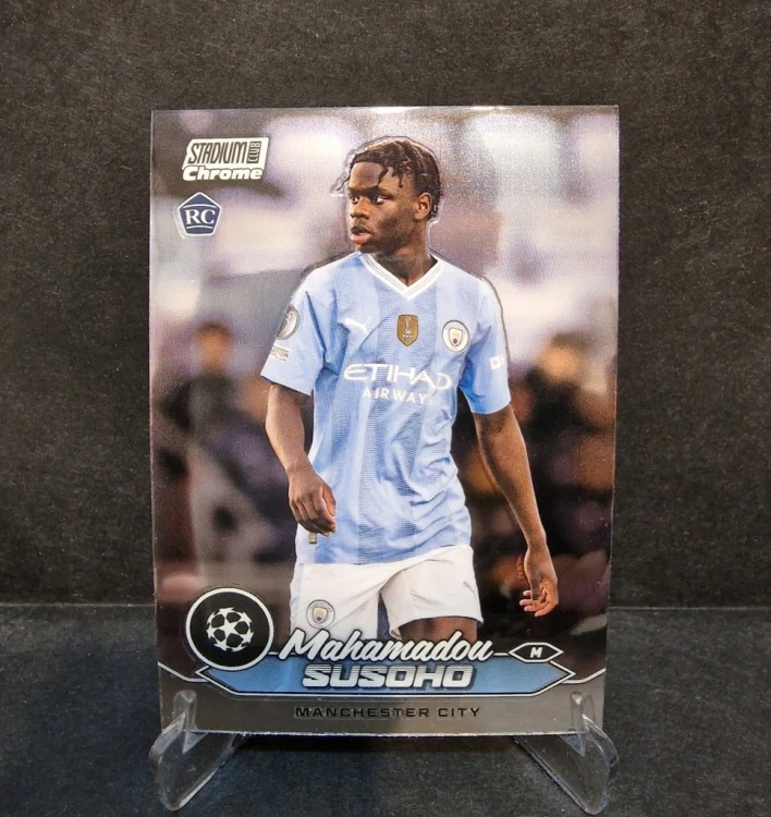 2023-24 Topps Chrome Stadium Susoho Manchester City /LU11