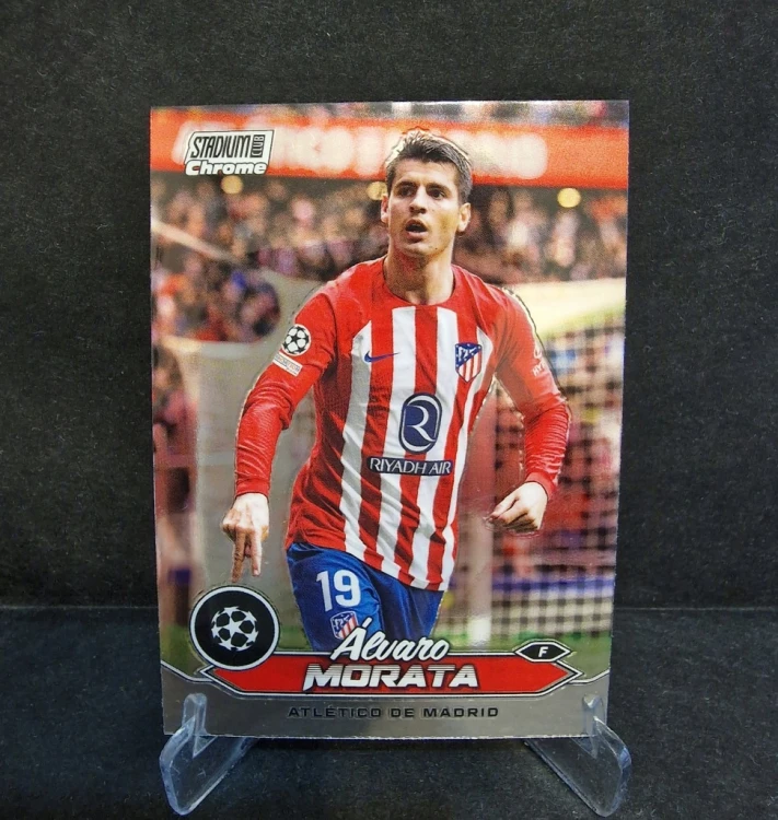 2023-24 Topps Stadium Chrome Alvaro Morata Atletico /LU12