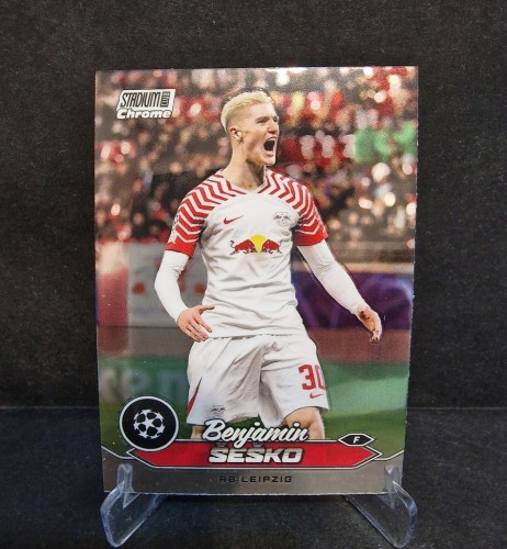 2023-24 Topps Stadium Chrome Benjamin Sesko RB Leipzig /LU12