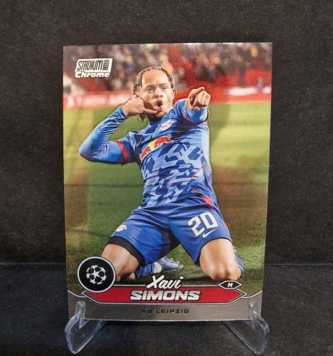 2023-24 Topps Stadium Chrome Xavi Simons RB Leipzig /LU12
