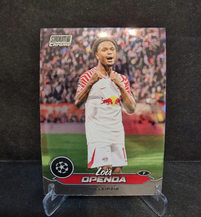 2023-24 Topps Stadium Chrome Lois Openda RB Leipzig /LU12