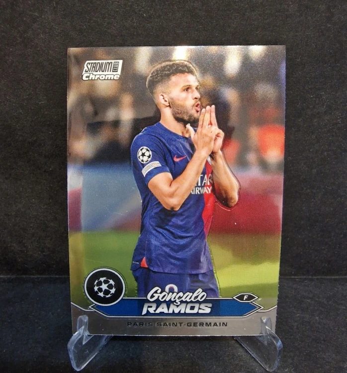 2023-24 Topps Stadium Chrome Goncalo Ramos PSG /LU14