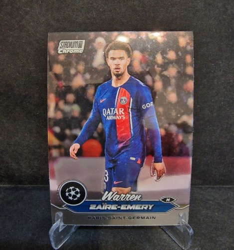2023-24 Topps Stadium Chrome Warren Zaire-Emery PSG /LU14