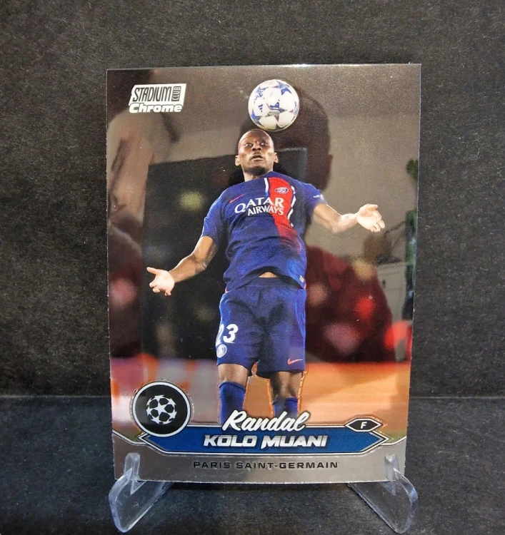 2023-24 Topps Stadium Chrome Randal Kolo Muani PSG /LU14