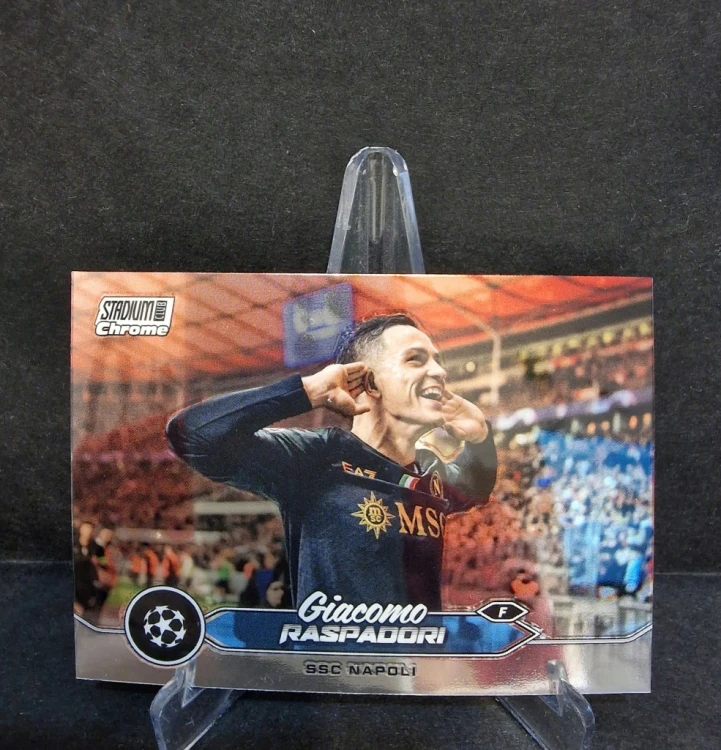 2023-24 Topps Stadium Chrome Giacomo Raspadori Napoli /LU14