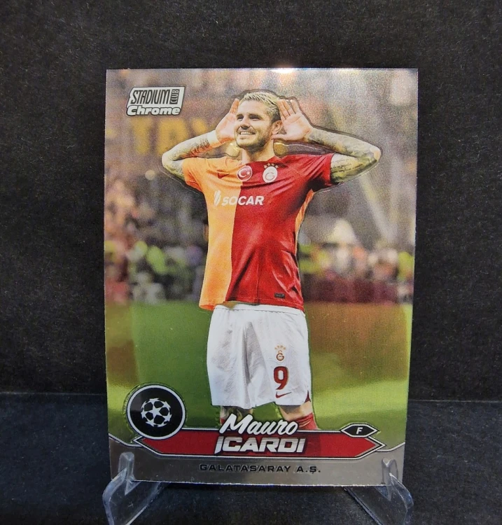 2023-24 Topps Stadium Chrome Mauro Icardi Galatasaray /LU15