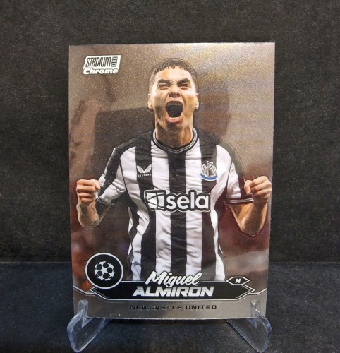 2023-24 Topps Stadium Chrome Miguel Almiron Newcastle United /LU16
