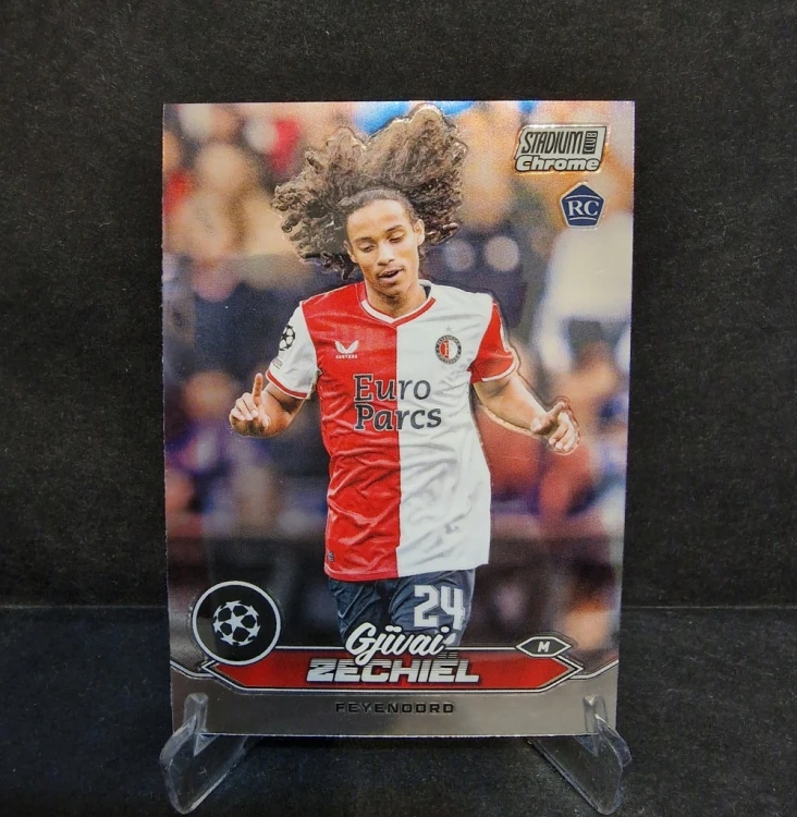 2023-24 Topps Stadium Chrome Zechiel Feyenord /LU17