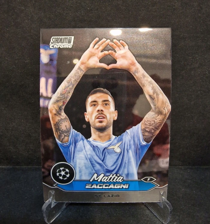 2023-24 Topps Stadium Chrome Mattia Zaccagni Lazio /LU17