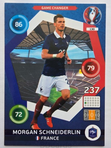 2016 Panini Euro Morgan Schneiderlin Game Changer Francja Nr 130 /Q17