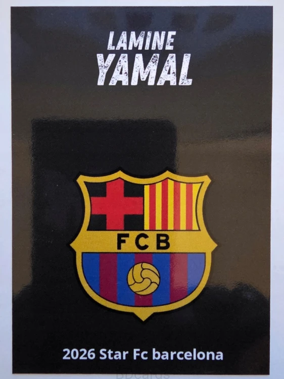 2026 Karta Lamine Yamal FC Barcelona Star Limited Edition /BG27