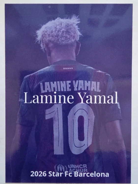 2026 Karta Lamine Yamal FC Barcelona Star Limited Edition /BG17