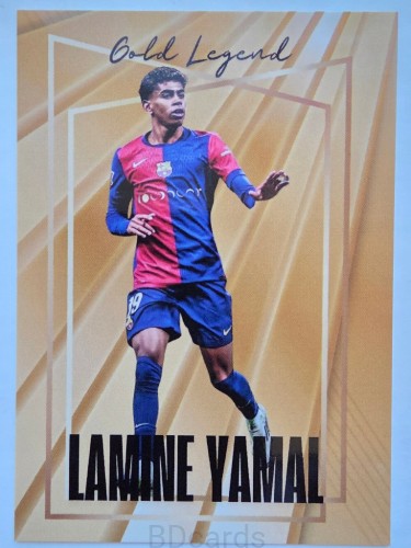 2025 Karta Lamine Yamal Fc Barcelona Gold Legends Limited Edition /BD18