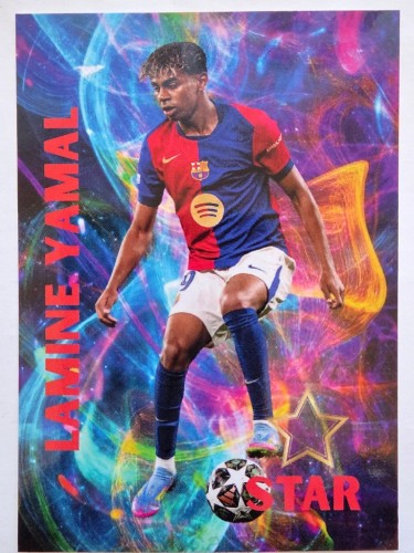 2025 Karta Lamine Yamal Fc Barcelona Star Limited Edition /BD20