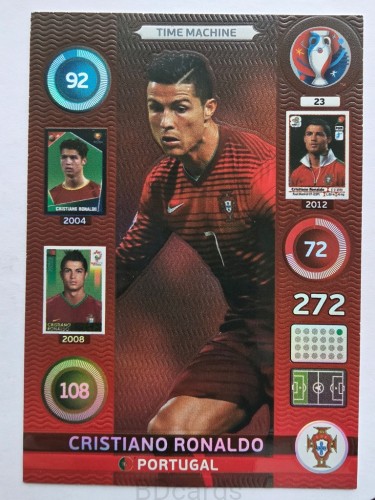 2016 Panini Euro Cristiano Ronaldo Portugalia Time Machine Nr 23 /O7