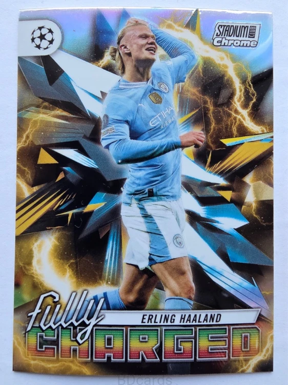 2023-24 Topps Chrome Stadium Erling Haaland Manchester City /NN1
