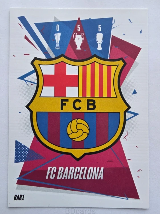 2020-21 Topps Match Attax Club Badge Fc Barcelona /A