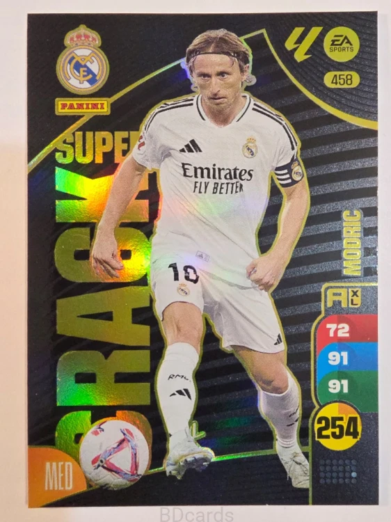 2024-25 Panini Megacracks Thibaut Luka Modrić Real Madryt Super Crack /A85