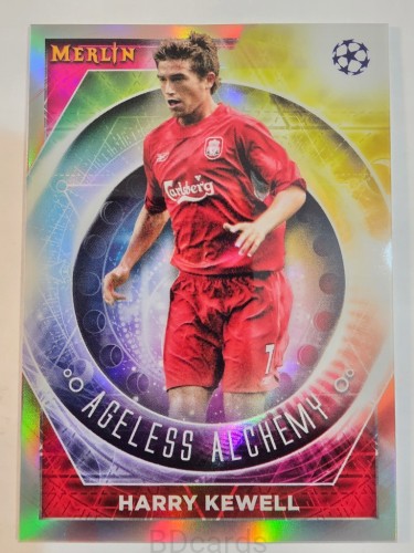 2022-23 Topps Merlin Chrome Harry Kewell Liverpool /A
