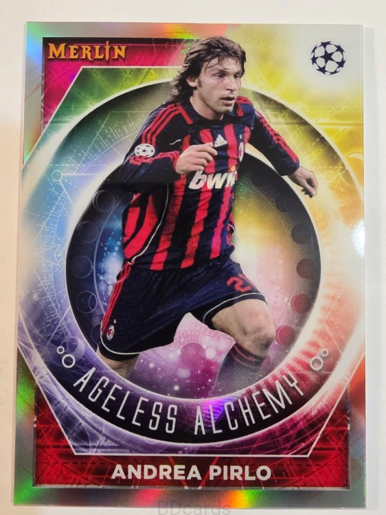 2022-23 Topps Merlin Chrome Andres Pirlo AC Milan /A