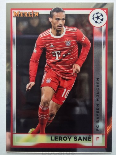 2022-23 Topps Merlin Chrome Leroy Sane Bayern Monachium /A