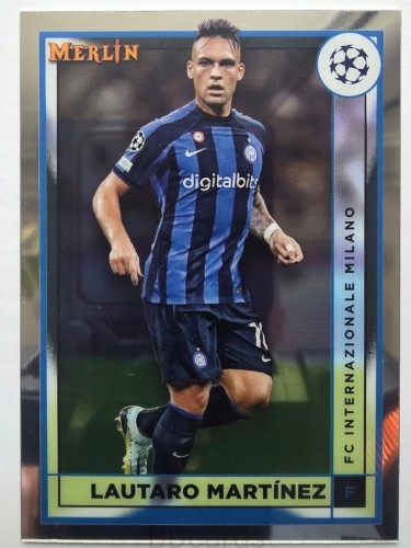 2022-23 Topps Merlin Chrome Lautaro Martinez Inter /A