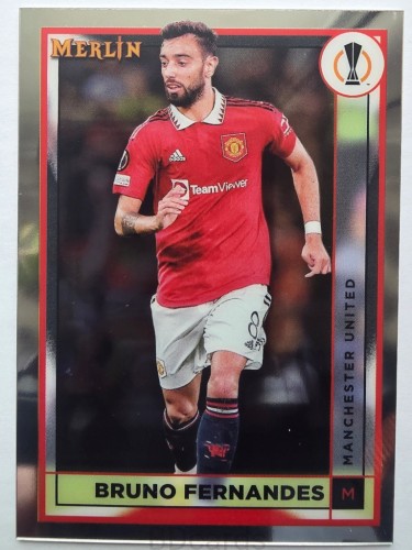 2022-23 Topps Merlin Chrome Bruno Fernandes Manchester United/A