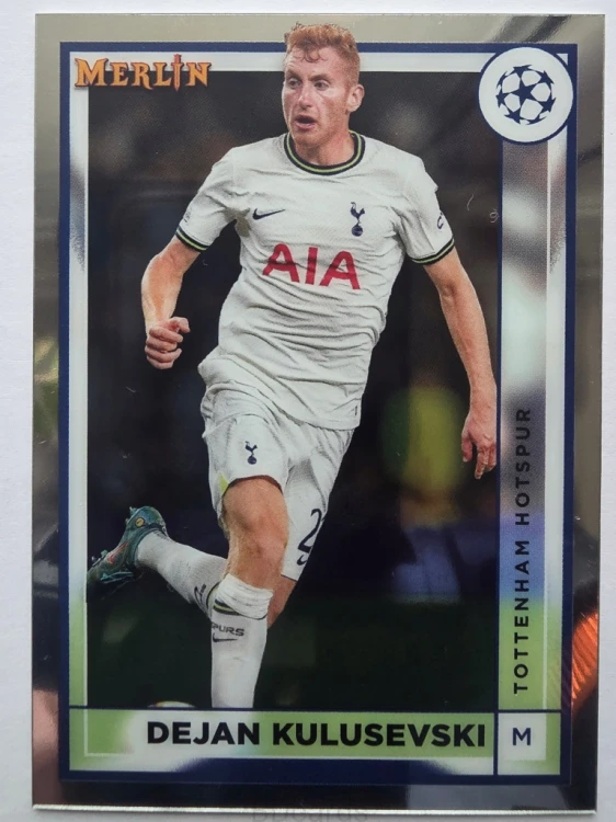 2022-23 Topps Merlin Chrome Dejan Kulusevski Tottenham /A