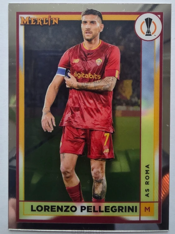 2022-23 Topps Merlin Chrome Lorenzo Pellegrini As Roma /A