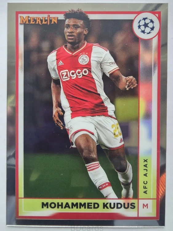 2022-23 Topps Merlin Chrome Mohamed Kudus Ajax /A