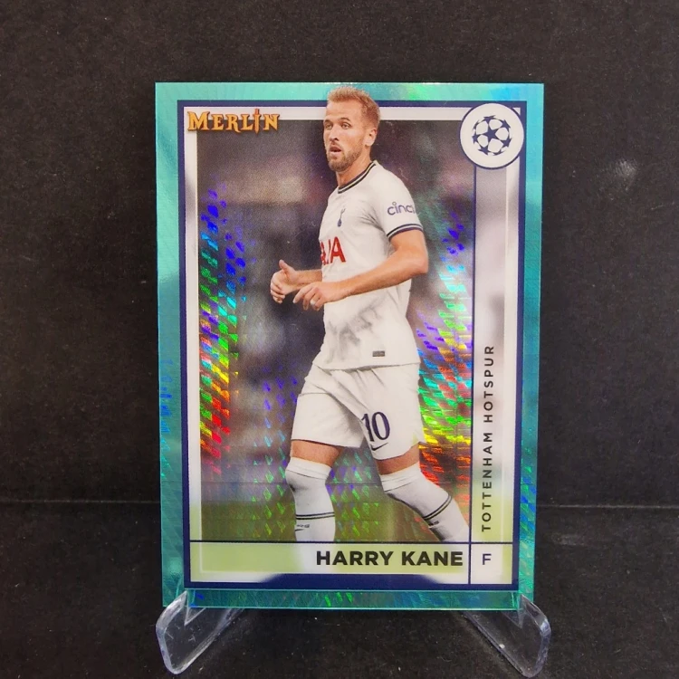 2022-23 Topps Chrome Merlin Harry Kane Aqua Prism Tottenham /K8