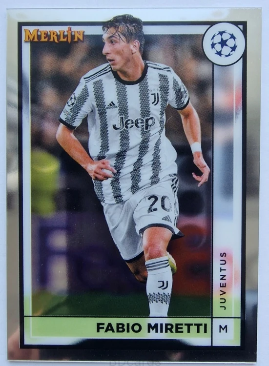2022-23 Topps Chrome Merlin Fabio Miretti Juventus /SP21