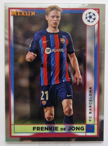 2022-23 Topps Chrome Merlin Frenkie de Jong Fc Barcelona /RU8