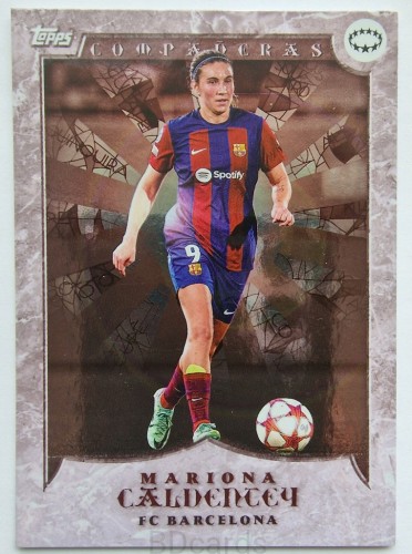 2023-24 Topps Bonmati Set Mariona Caldeney Fc Barcelona /NU17