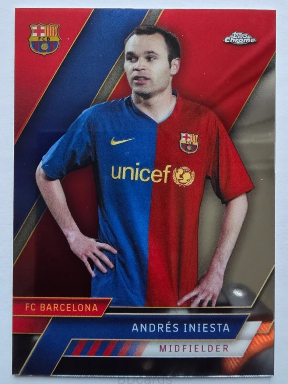 2023-24 Topps Set Fc Barcelona Andres Iniesta /NN11
