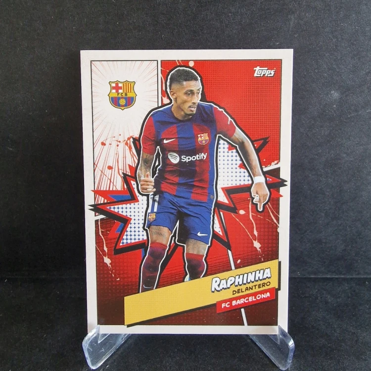 2023-24 Topps Set Fc Barcelona Raphinha Explosive Comics /M25