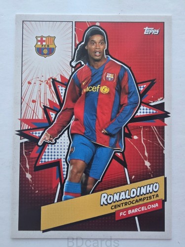 2023-24 Topps Set FC Barcelona Ronaldinho /F