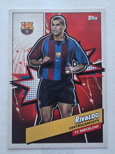 2023-24 Topps Set FC Barcelona Rivaldo /F