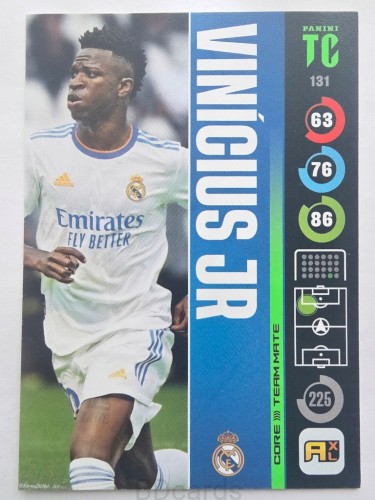 2022 Panini Top Class Vinicius Jr Real Madryt /F