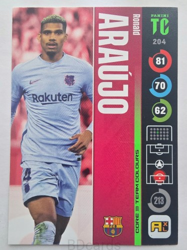 2022 Panini Top Class Ronald Araujo FC Barcelona /F