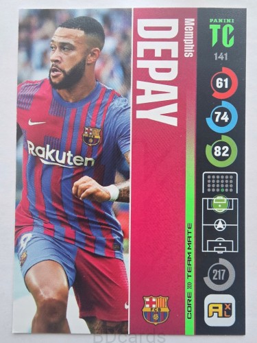 2022 Panini Top Class Memphis Depay FC Barcelona /F